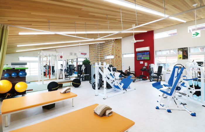 ライゼスポーツ2階の館内