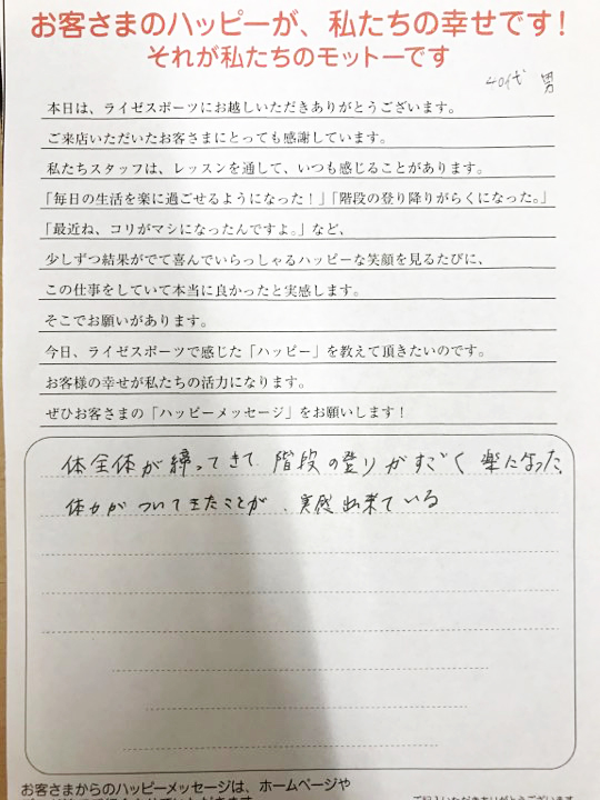 ライゼスポーツの評判・評価・お客様の声